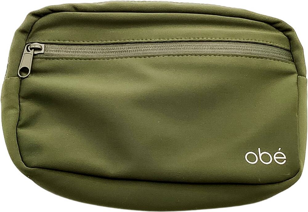 Obe Forest Green Fitness Waist Bag Fanny Pack Belt Bag Zippered/Adjustable